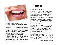 Flossing